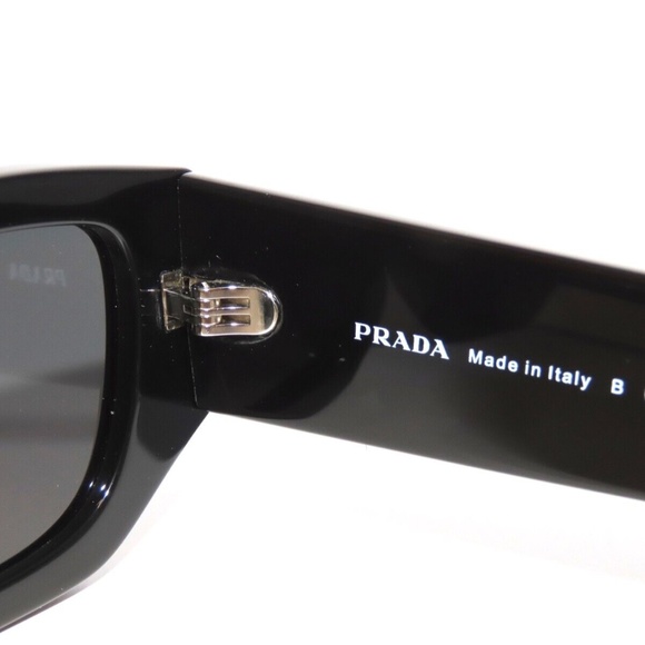 Prada SPRA01SS 01 16K08Z Black Gray Dark Gray Sunglasses A01S - Picture 5 of 5